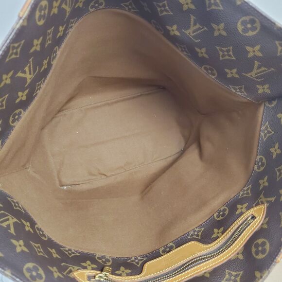 Louis Vuitton LV Shoulder Bag Sac Shopping Tote Bag Brown Monogram Large - Picture 15 of 16